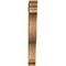 Ekena Millwork Funston Traditional Rough Sawn Bracket, Western Red Cedar, 4"W x 26"D x 34"H BKT04X26X34FST01RWR - alternate 3